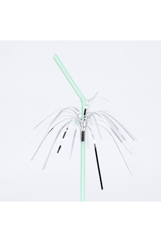 Körüklü Plastik Palmiye Pipet - 50 Adet