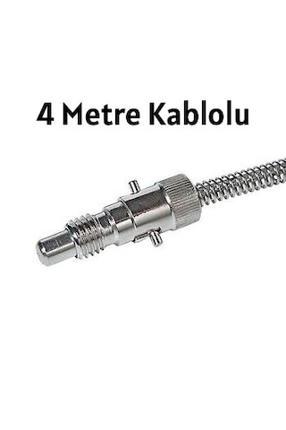 J Tipi Fe-const M12/8mm 4 Metre Kablolu Bayonet Termokupl