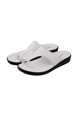 Ceyo 9200-2 Anatomik Kadın Terlik Beyaz
