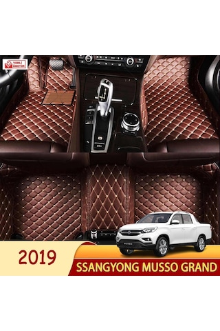 Ssangyong Musso Grand 2019 Havuzlu Suni Deri Oto Paspas 541499943
