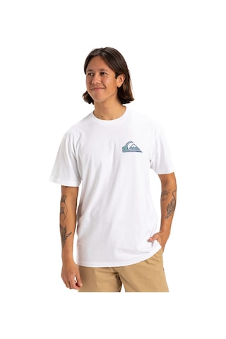 Quiksilver Window Pane Erkek Beyaz Yuvarlak Yaka Tişört Beyaz