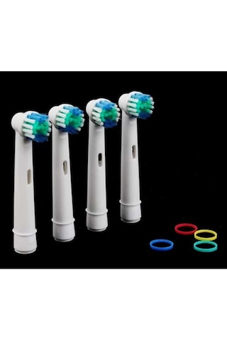 4'lü Yedek Başlık Oral-B Braun Uyumlu