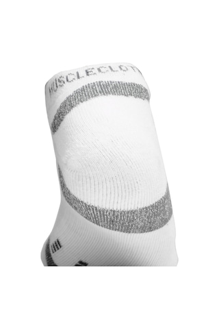 MuscleCloth Stay Fresh Çorap 3'Lü Paket Beyaz