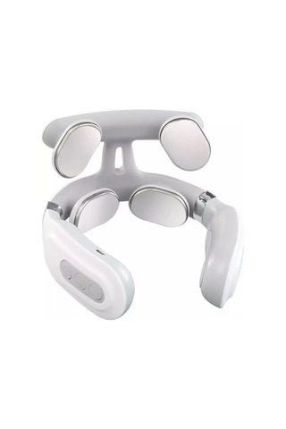 Şarjlı Mikro Elektrikli Omuz Boyun Masaj Aleti 3m2dhx Beyaz