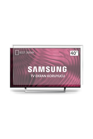 Bestekran Samsung Uyumlu 40N5300 TV Ekran Koruyucu 40" İnç