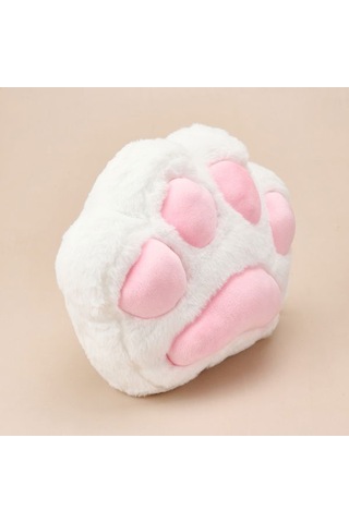 Evidea Soft Pati Figürlü Yastık - Beyaz - 40x30 Cm Beyaz