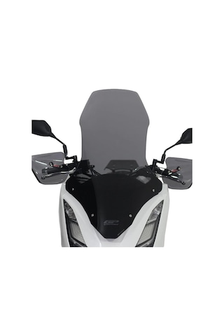 GP Kompozit Honda PCX 125 2021-2024 Uyumlu Ön Tur Camı Füme 79 cm