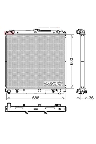 Navara Radyator Otomatik 2.5 D40 32 Mm
