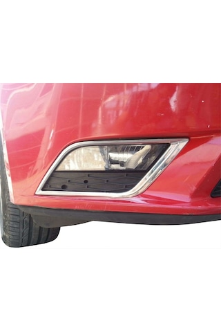 Seat Leon 3 5F Sis Farı Çerçecesi 2 Prç Krom 2013-2015