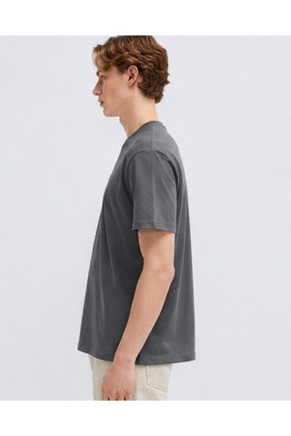 Mavi M0613348-91268 Mavi Jeans Baskılı T-shirt Erkek Tişort Füme