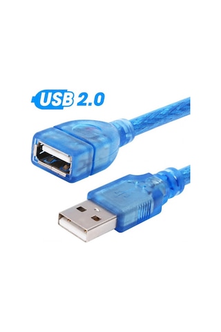 1.8 Metre - Usb Uzatma Kablosu - Usb 2.0 Dişi / Erkek Uzatma Kablosu