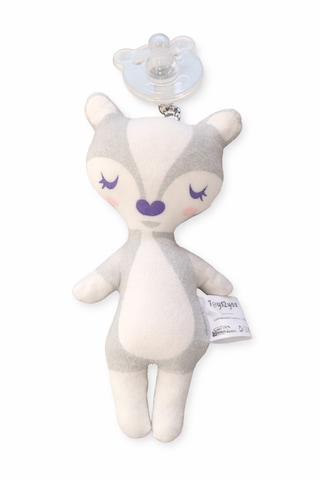 Toys2you Emzikli Uyku Arkadaşı Gri Ceylan Açık Gri