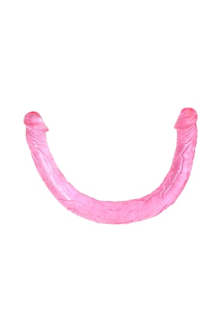 Lilitu Shop Double Dones 44 cm Çift Taraflı Jel Yumuşak Penis Dildo