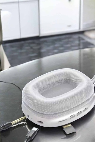 P9 Plus Kablosuz Kulak Üstü Bluetooth Kulaklık Beyaz Yüksek Ses Kaliteli -