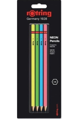 Rotring Neon Kurşun Kalem 4'Lü Blister 2094213