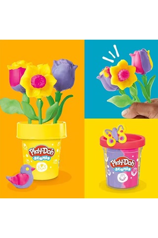 G2476 Play-doh Minik Saksı Oyun Seti +3 Yaş Çok Renkli