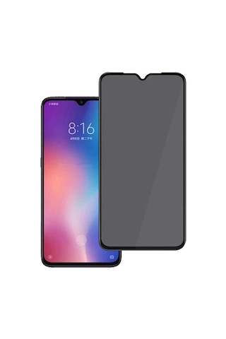 Oppo Ax7 Uyumlu Zore New 5d Privacy Temperli Ekran Koruyucu