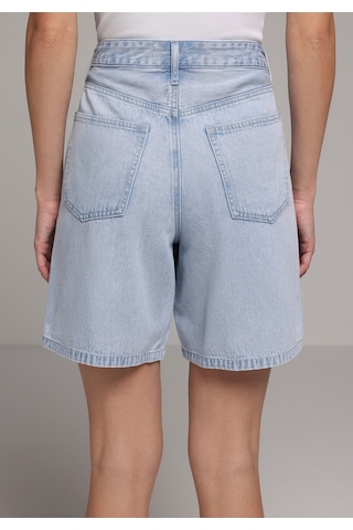 Colin's Colins Loose Fit Yüksel Bel Düz Kadın Bleach İndigo Denim Jean Şort Cl1081453 Q1.v2 Dn45062