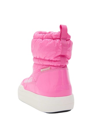 J001 Pink Gum Bot Kız Çocuk 80d3440110 Moon Boot Jr Park Tube Mid Glitter Wp Pembe