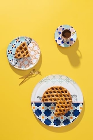 Jaolu Cam Kek Fanusu & Pasta Tabağı 32 Cm Açık