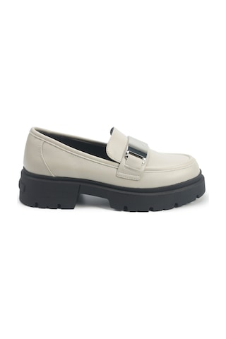 Nine West Trebo 5pr Kırık Beyaz Kadın Loafer 000000000102036863 Beyaz