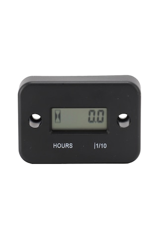 Vkemall Mini Su Geçirmez Motor Saat Ve Devir Sayacı - Yüksek Hassasiyetli Lcd Ekranlı, 99999 Rpm, 9999.9 Saat Kaydı