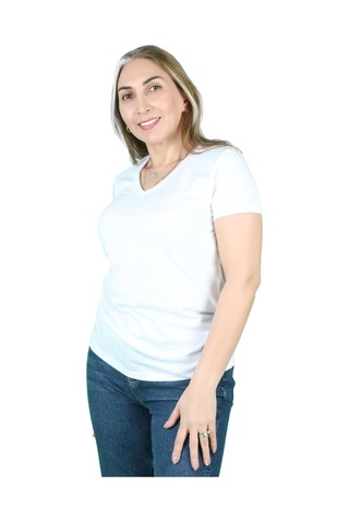 Kadın Cotton Kısa Kollu Tişört 001
