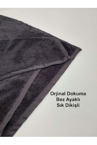 Mikrofiber Saç Havlusu Boya Tutmayan Kuaför Havlusu Siyah 50x90 C