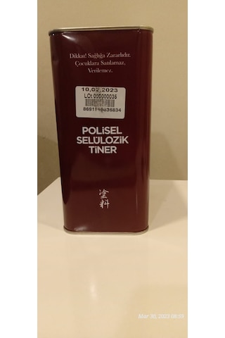 POLİSAN POLİSEL TİNER 3L