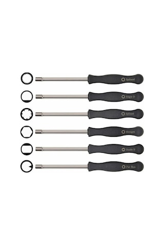 Xiyyadms Husqvarna, Poulan, Echo İçin Karbüratör Ayar Takımı, 6 Parçalı Çok Fonksiyonlu Bakım Seti.