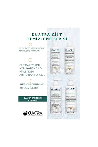 Kuatra Nemlendirici Besleyici Temizlik Jeli 200 ML
