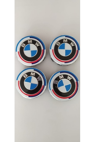 Bmw 50.Yıl Serisi Özel 68Mm Jant Göbeği Logo