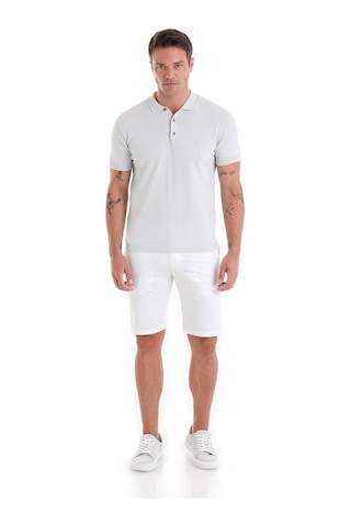 Hatemoğlu Gri Regular Fit Düz Polo Yaka Tişört 35362023c001 007 Gri