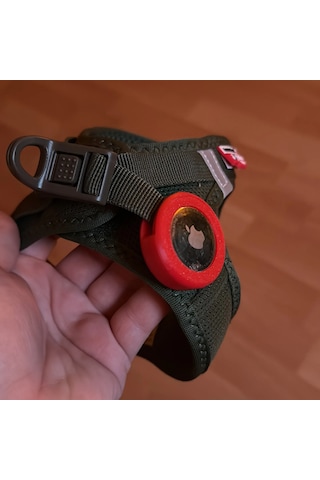 Hayvan Tasmaları Için Apple Uyumlu AirTag Kılıfı Siyah