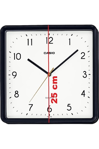 Casio Iq-152-1df Analog Duvar Saati Beyaz - Siyah
