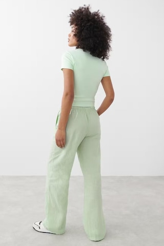 Madmext Mint Yeşili Elastik Belli Bol Kesim Pantolon Mg2020-mint Yeşili Mint Yeşili