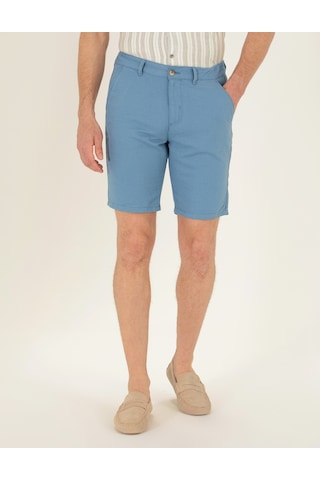 Pierre Cardin Erkek Koyu Mavi Şort / Bermuda 50264863-vr032 Koyu Mavi