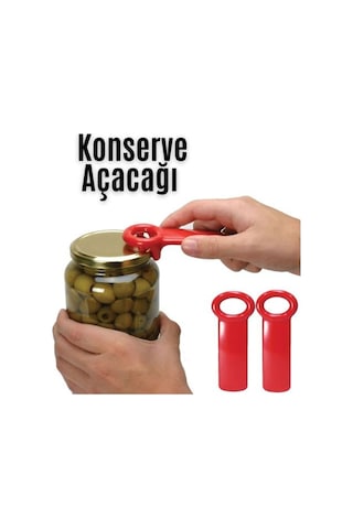 4 Adet Renkli Kavanoz Konserve Açacağı Kavanoz Kapağı Açacağı Karışık