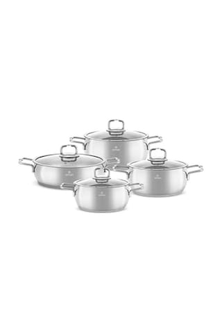 Emirgan 8 Parça Çelik Tencere Seti Diğer