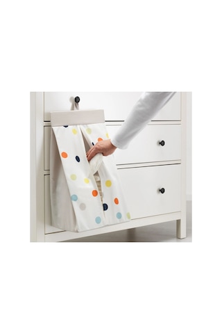 Ikea Drömland Asılabilir Saklama Sepeti 22 X 30 X 52 Cm Çok Renkli
