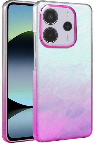 Xiaomi Redmi Note 14 4g Glossy Kapak - Mor