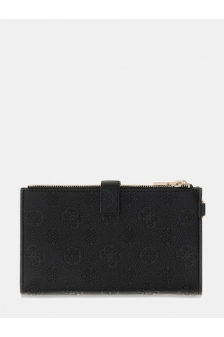 Guess Anise Çift Fermuarlı Organizer Kadın Siyah Cüzdan Swpd9916157-blo