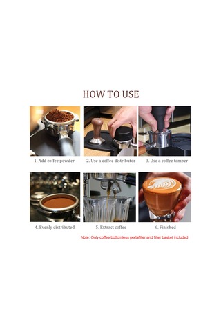 Xindoker 54mm Zink Alyuminyum + Ahşap Kahve Portafilter, Profesyonel Ekstraksiyon Aleti, Breville 8 Serisi 880/870/850 Uyumlu, Dipsiz Donanım, C1 Modeli Meşe Rengi Diğer