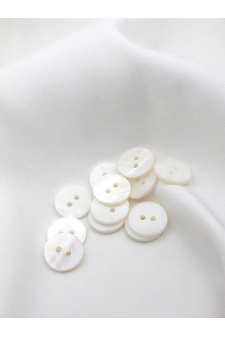 The New Button Doğal Deniz Kabuğu Düğmeler 15 Mm 12 Adet 276352018