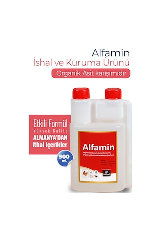 Munich Vet Kanatlı Hayvanlar İçin İshal Desteği Alfamin 500 ML