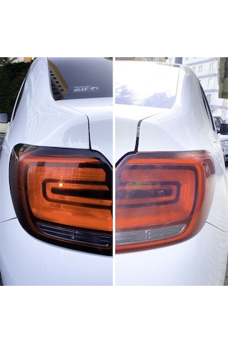 Renault Symbol Stop Çerçevesi Sticker 2017 Sonrası / PARLAK SİYAH