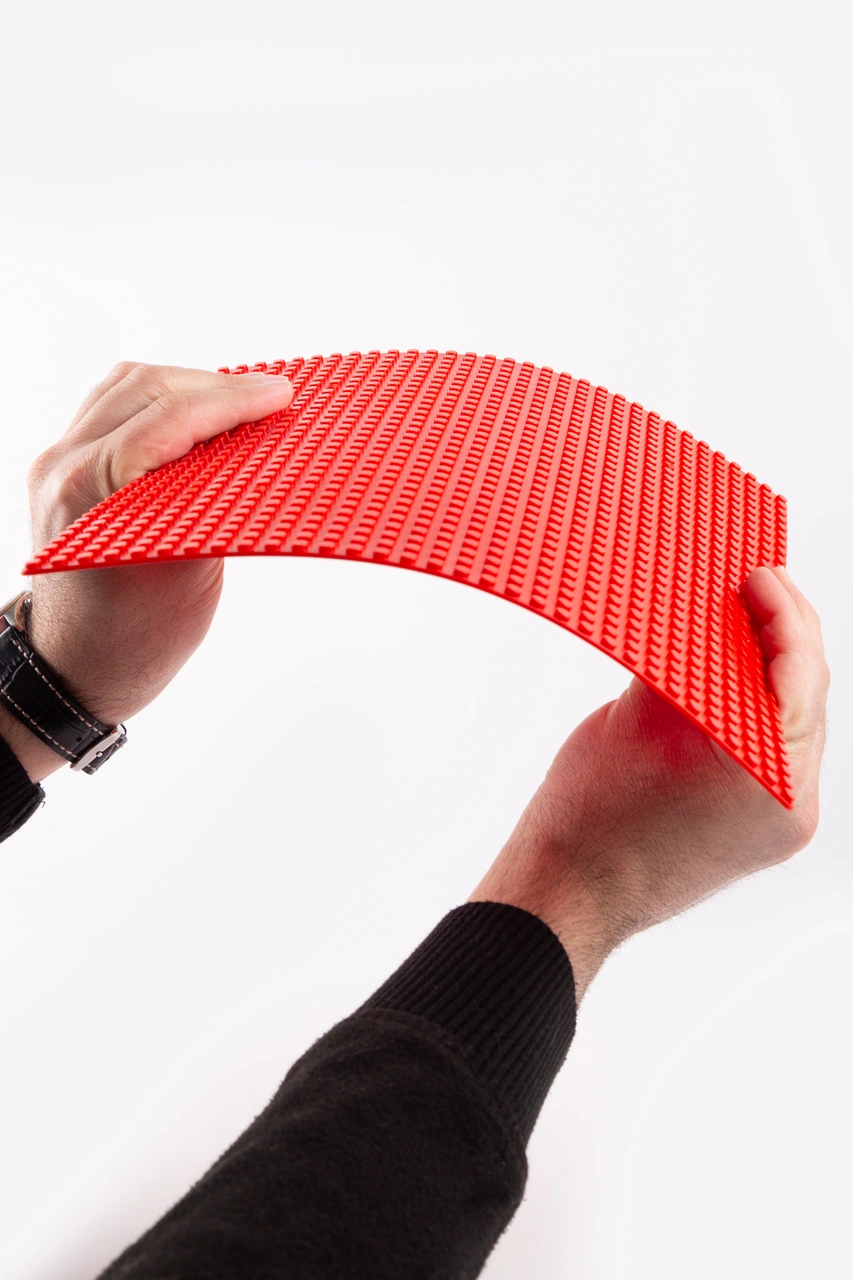 Classic Kırmızı Plaka, Yapı Taşı Zemin, 3+ Yaş, 1 Parça, 25x25cm, Bpa Free, Eğitici Oyuncak, Yaratıcı Öğrenme