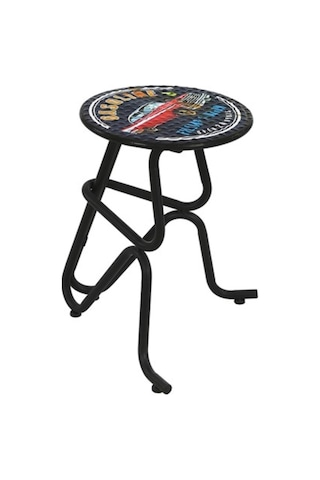 Vitale Gasoline Metal Tabure Ak.Gm0007