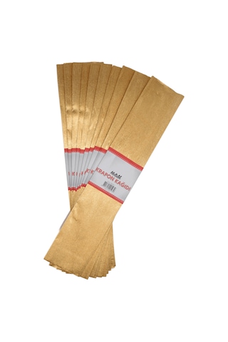 Alüminyum Krapon Kağıdı 1 Adet - Metalik Altın - 100 gr - 50x100 Alüminyum Krapon Kağıdı 1 Adet - Metalik Altın - 100 gr - 50x100