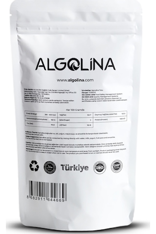 Algolina Spirulina Tozu 100 G